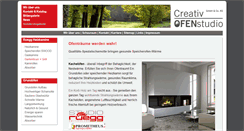 Desktop Screenshot of creativ-ofenstudio.de